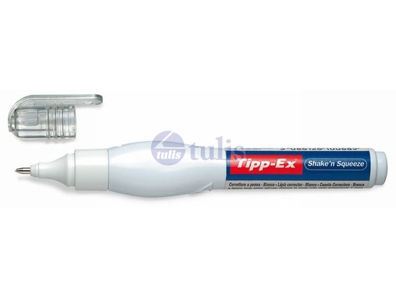 10 x Tipp-Ex Correction Pen Tippex Shake n Squeeze Fluid Pen Tipex
